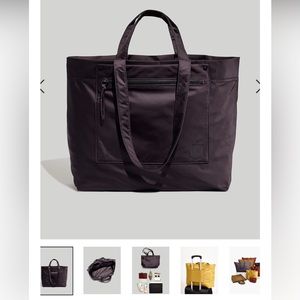 Madewell Re Sourced tote black -Used